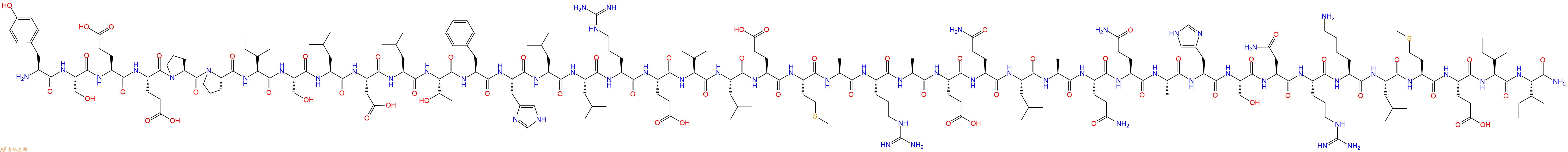專肽生物產品[Tyr0]CorticotropinReleasing Factor, human, rat100513-58-4/100915-92-2