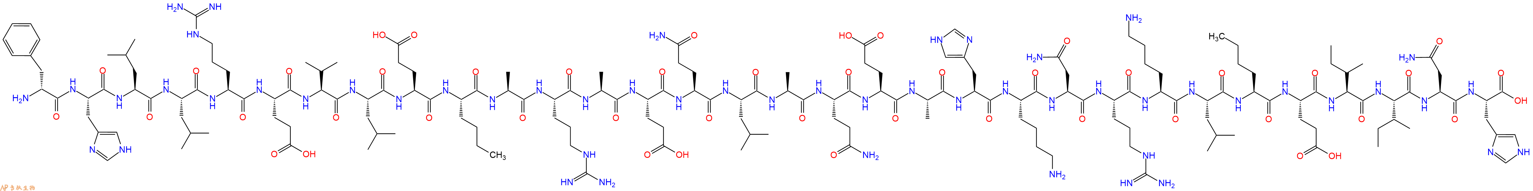 專肽生物產(chǎn)品[DPhe12, Nle21, 38, Glu30, Lys33]CorticotropinRele