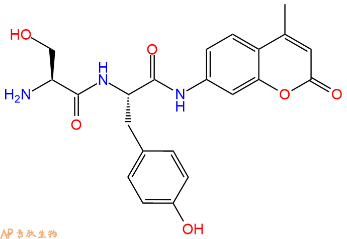 專肽生物產(chǎn)品二肽標記肽H-Ser-Tyr-7-氨基-4-甲基香豆素201855-53-0