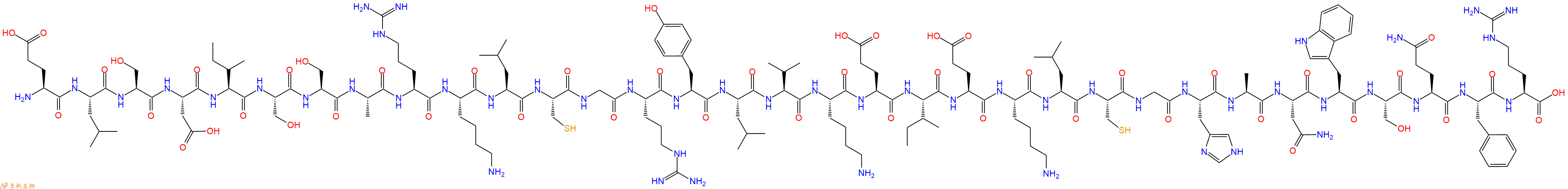 專肽生物產(chǎn)品Insulin-like 6(INSL6)/RIF-1β-Chain, human