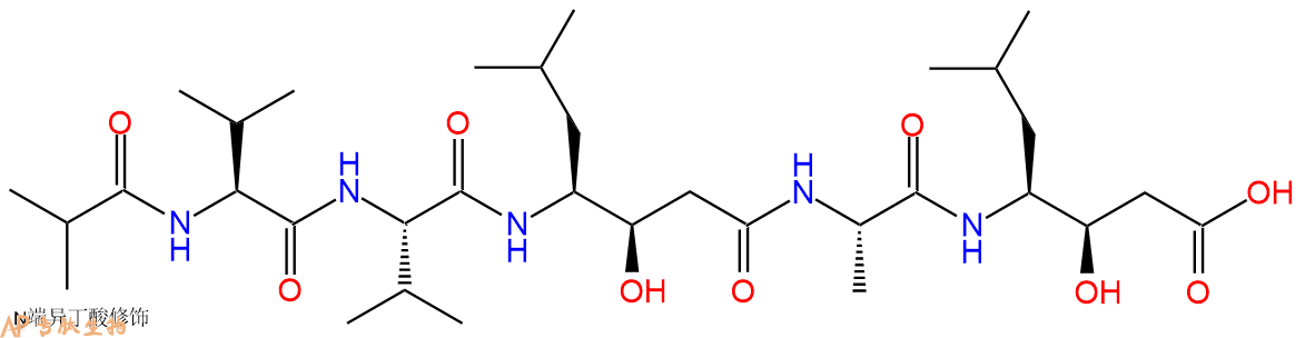 專肽生物產(chǎn)品胃酶抑素\抑肽素\胃蛋白酶抑制劑、Pepstatin A26305-03-3
