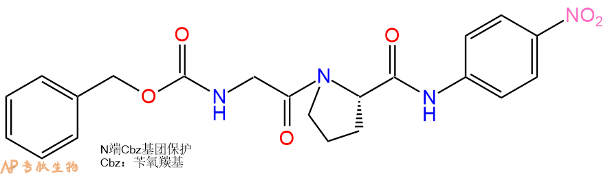 專肽生物產(chǎn)品二肽脯氨酰內(nèi)肽酶（PEP）底物：Z-Gly-Pro-對(duì)硝基苯胺65022-15-3