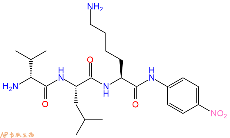 專肽生物產(chǎn)品標記肽vLK-對硝基苯胺62354-43-2
