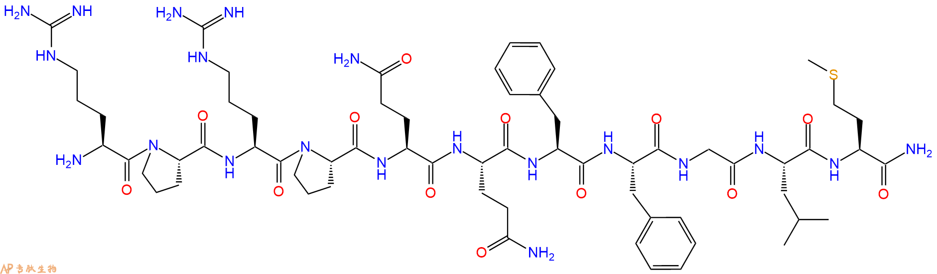 專肽生物產(chǎn)品P物質(zhì)肽[Arg3] Substance P