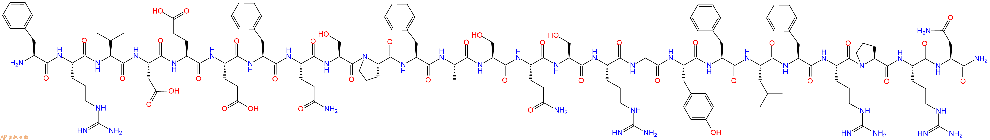 專肽生物產(chǎn)品神經(jīng)調(diào)節(jié)肽Neuromedin U-25 (human)、NMU-25312306-89-1