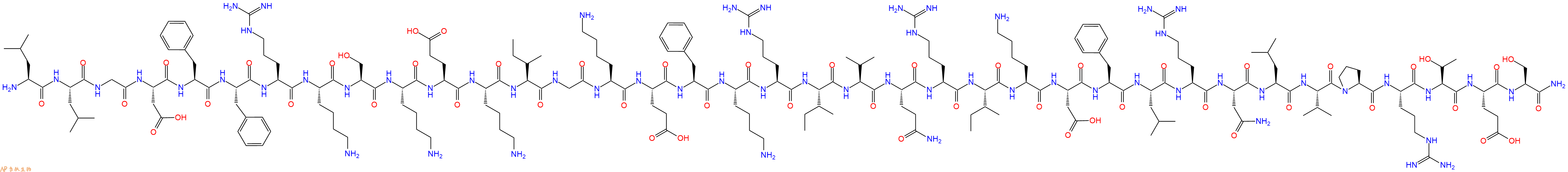 專(zhuān)肽生物產(chǎn)品LL-37，NH2597562-32-8