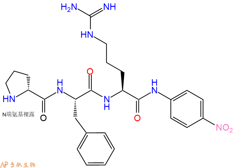 專肽生物產(chǎn)品激肽釋放酶（KLK）底物：H-D-Pro-Phe-Arg-對硝基苯胺.2HCl62354-56-7