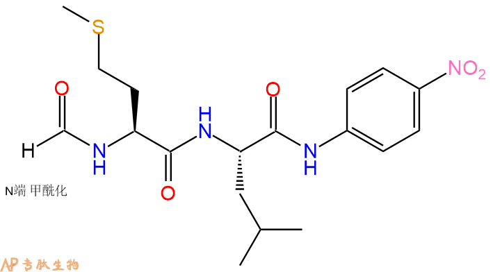 專肽生物產(chǎn)品二肽Peptide deformylase substrate：For-Met-Leu-對(duì)硝基苯胺111150-07-3