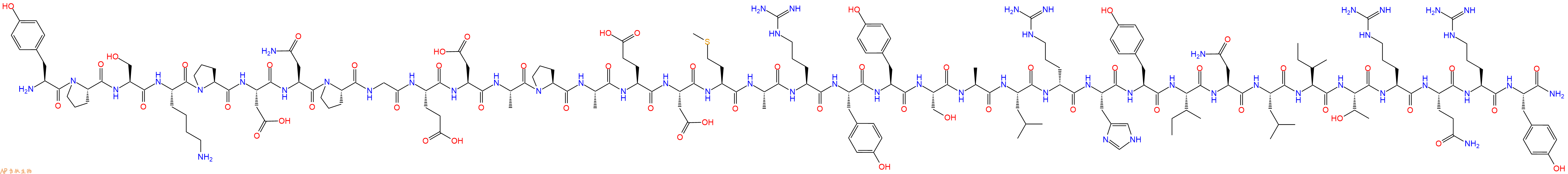 專肽生物產(chǎn)品神經(jīng)肽Y [DArg25]-Neuro Peptide Y (human, rat)
