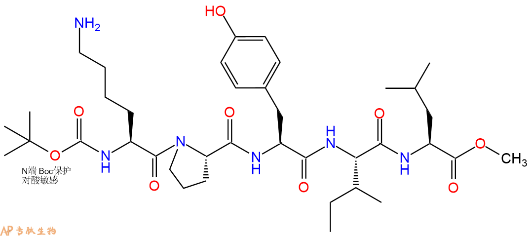 專肽生物產(chǎn)品神經(jīng)降壓肽Boc-(Lys9)-Neurotensin(9-13)-Methylester89545-20-0