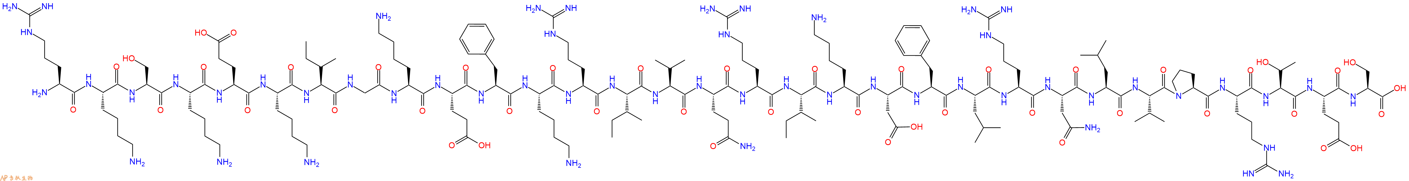 專(zhuān)肽生物產(chǎn)品LL-37 RKS672345-61-8