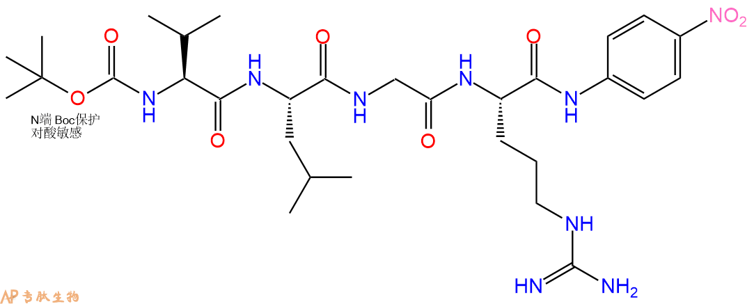 專肽生物產品鱟凝血酶的顯色底物：Boc-VLGR-對硝基苯胺68223-95-0