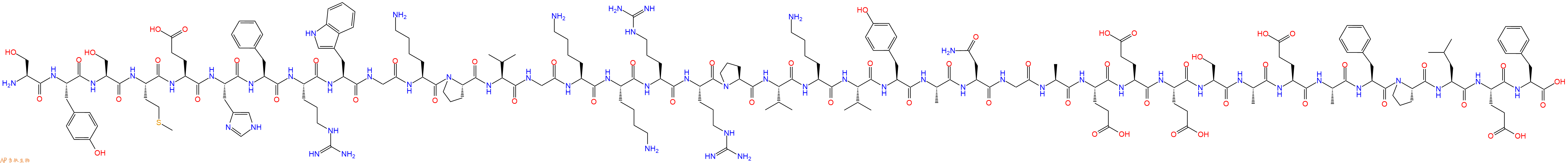 專肽生物產(chǎn)品促腎上腺皮質(zhì)激素ACTH(1-39), guinea pig111524-36-8