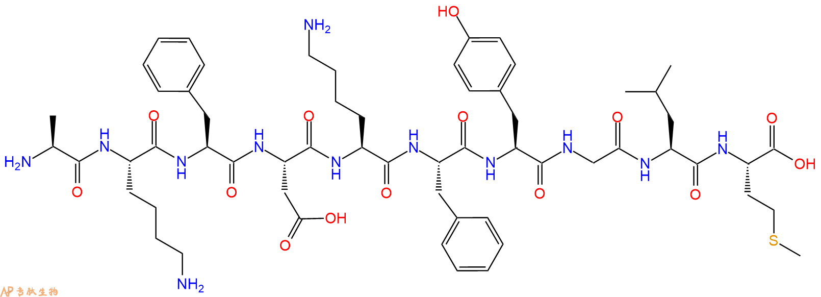 專肽生物產(chǎn)品ScyliorhininI, amide, dogfish