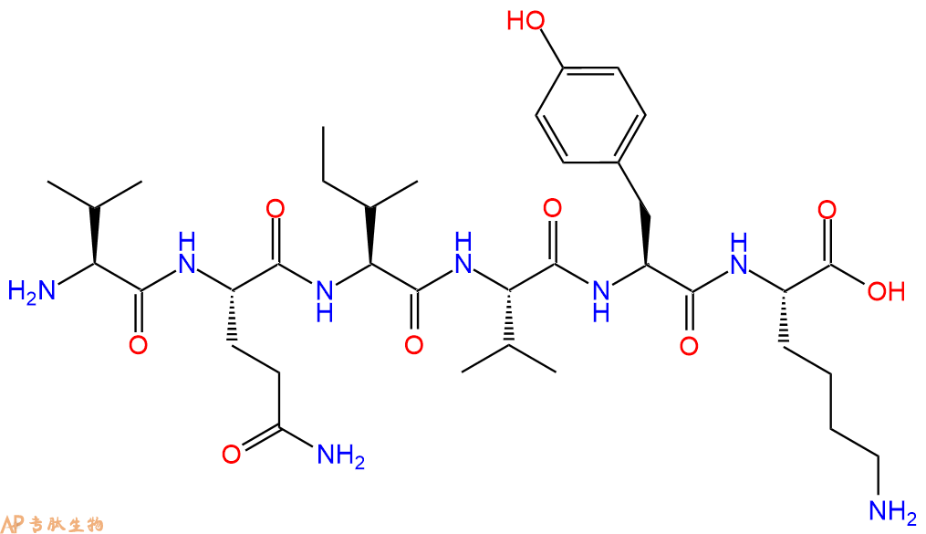專肽生物產(chǎn)品六肽PHF6329897-62-3