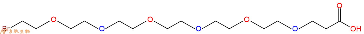 專肽生物產(chǎn)品Bromo-PEG6-propionic acid