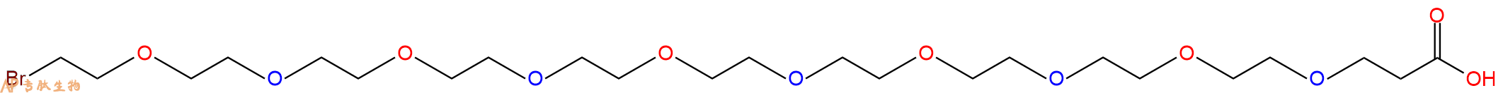專肽生物產(chǎn)品Bromo-PEG10-propionic acid