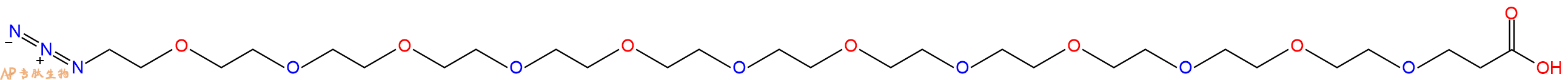 專肽生物產(chǎn)品Azido-PEG12-propionic acid1167575-20-3