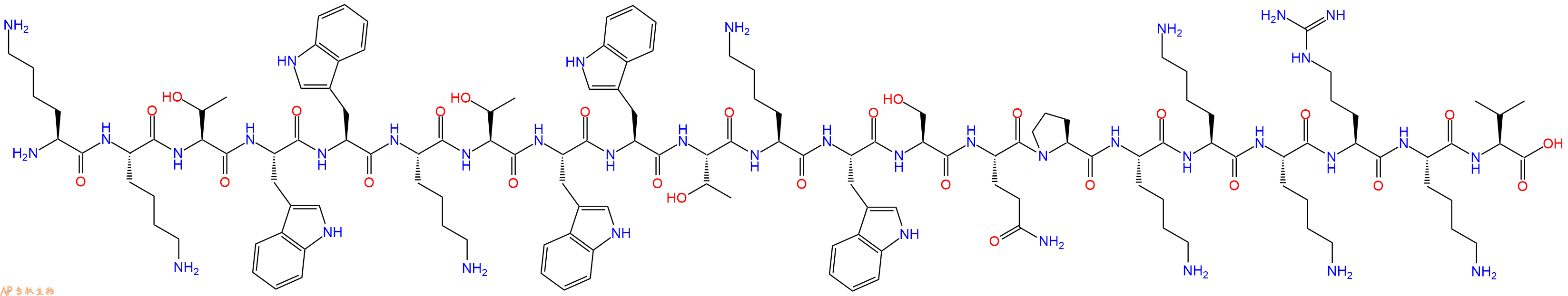 專肽生物產(chǎn)品細(xì)胞穿膜肽Pep-1-K