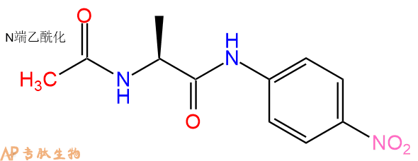 專肽生物產(chǎn)品N-乙?；?L-丙氨酸對(duì)硝基苯酰、Ac-Ala-pNA35978-75-7