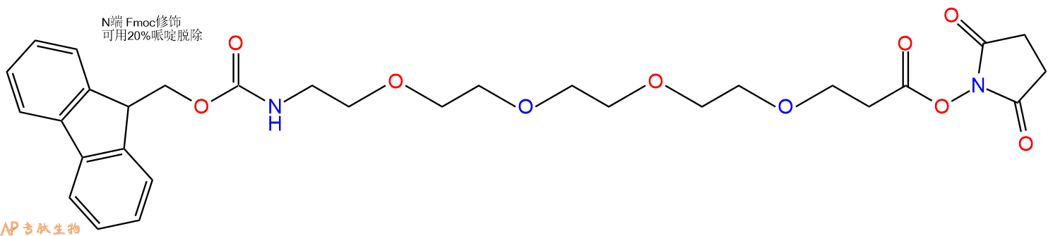 專肽生物產(chǎn)品Fmoc-NH-PEG4-NHS ester1314378-14-7